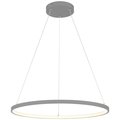 Access Lighting Anello, Dual Voltage LED Pendant, Gray Finish, Acrylic Lens 52069LEDD-GRY/ACR